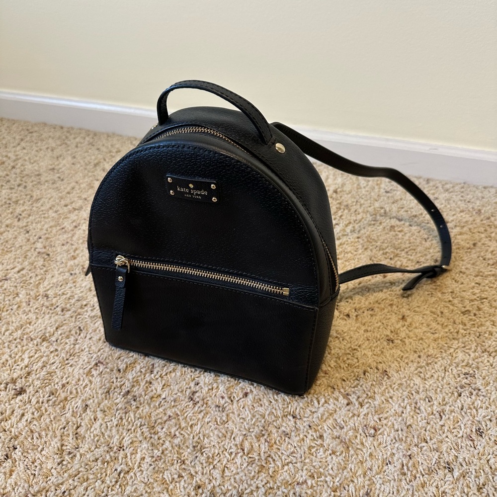 Kate Spade Elegant Black Backpack